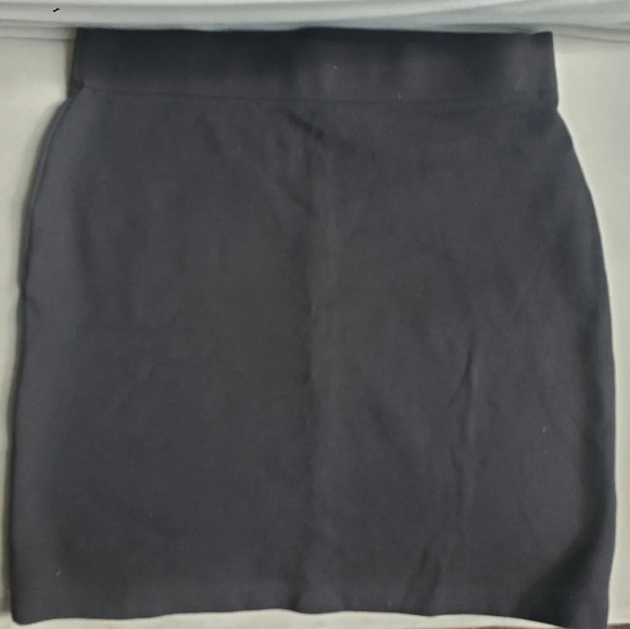 Madewell Black Mini Skirt Size M New Without Tags - Picture 1 of 6